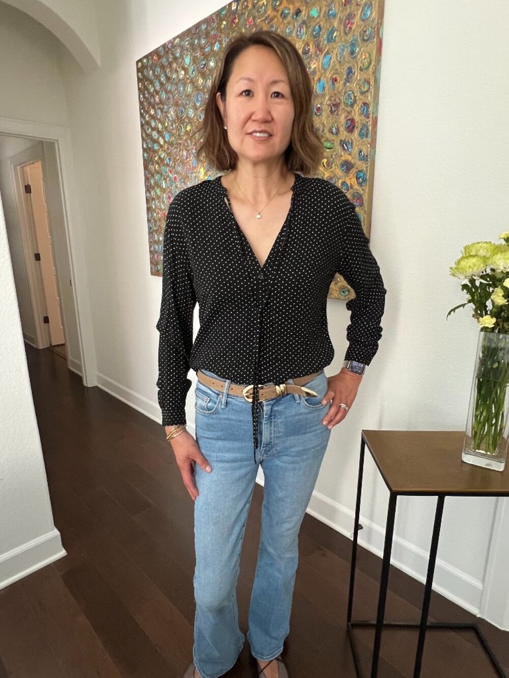 Rails Abby Polka Dot Top